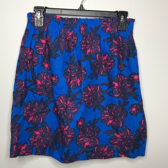 J Crew Factory Sidewalk Tropical Floral Skirt - Picture 1 of 6